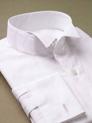 Camicia Diplomatica – camicia da cerimonia uomo bianco Dea Fea