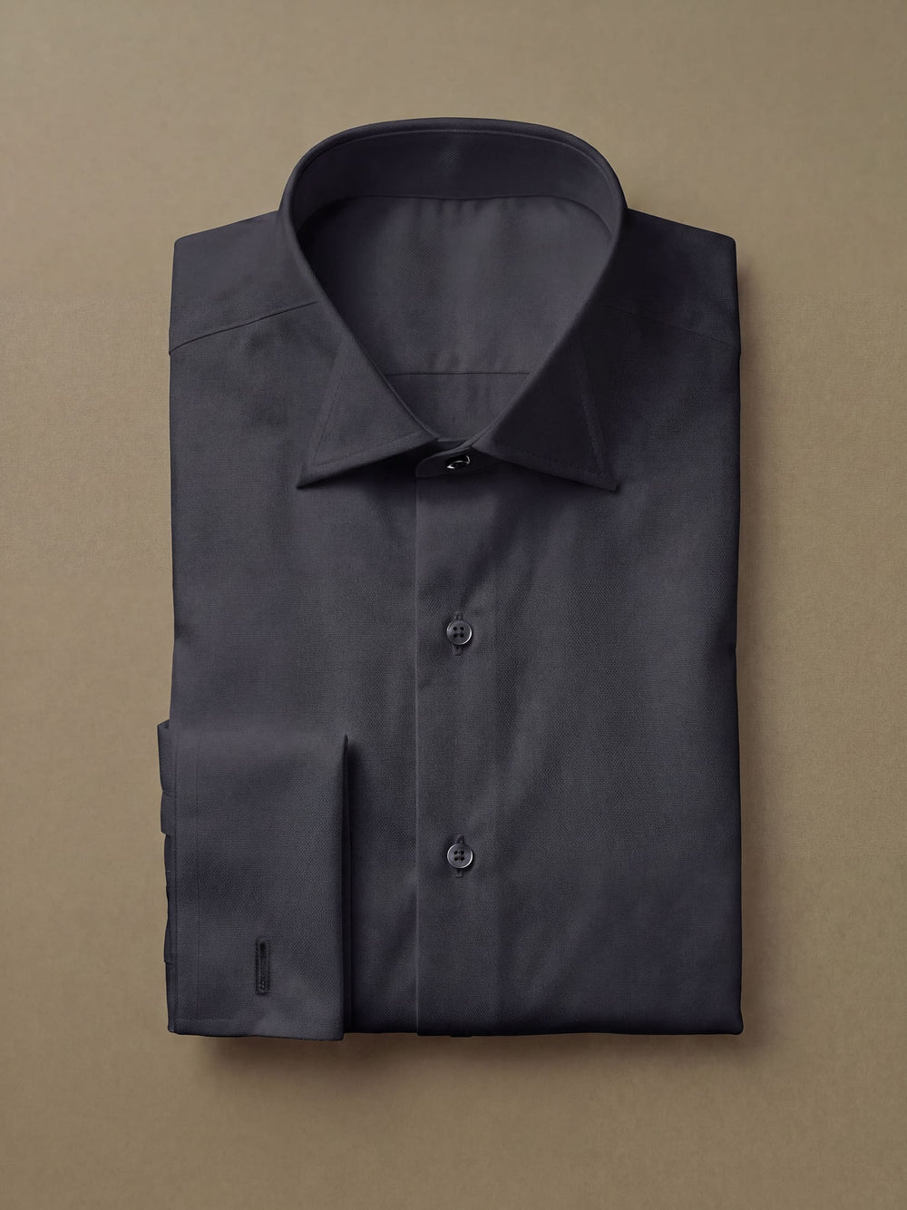 Camicia Diplomatica – camicia da cerimonia uomo nero Dea Fea