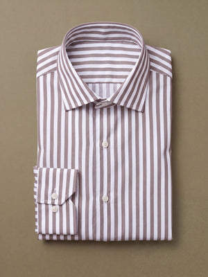 Camicia Riga Ampia – camicia da cerimonia uomo beige Dea Fea