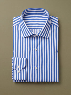 Camicia Riga Ampia – camicia da cerimonia uomo blu Dea Fea