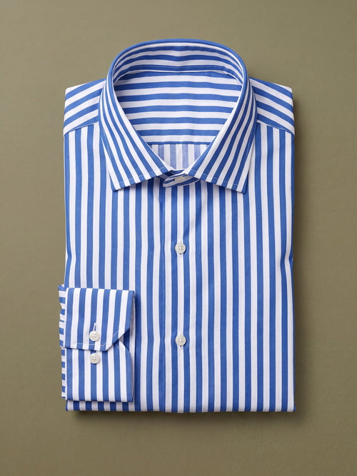 Camicia Riga Ampia – camicia da cerimonia uomo blu Dea Fea