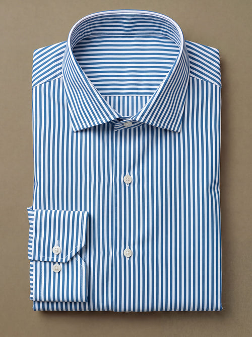 Camicia Riga Stretta – camicia da cerimonia uomo azzurro Dea Fea