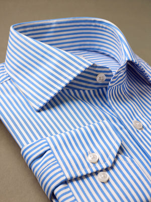 Camicia Riga Stretta – camicia da cerimonia uomo azzurro Dea Fea