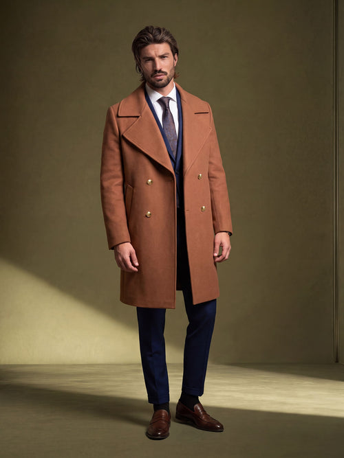 Cappotto Napoleon – cappotto uomo cammello Dea Fea
