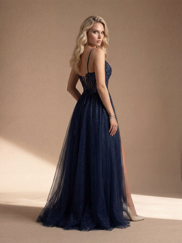 Colibri – abito da cerimonia donna blu navy Dea Fea