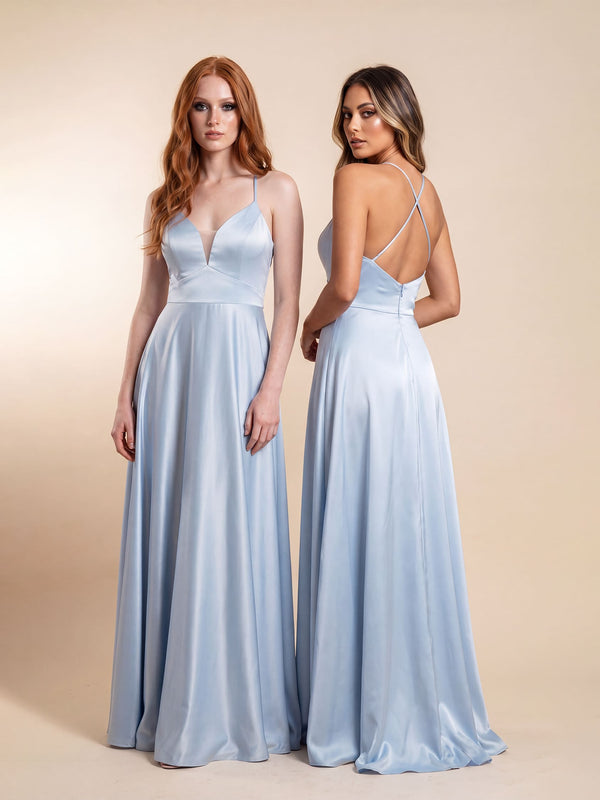 Dalila – abito da cerimonia azzurro Dea Fea