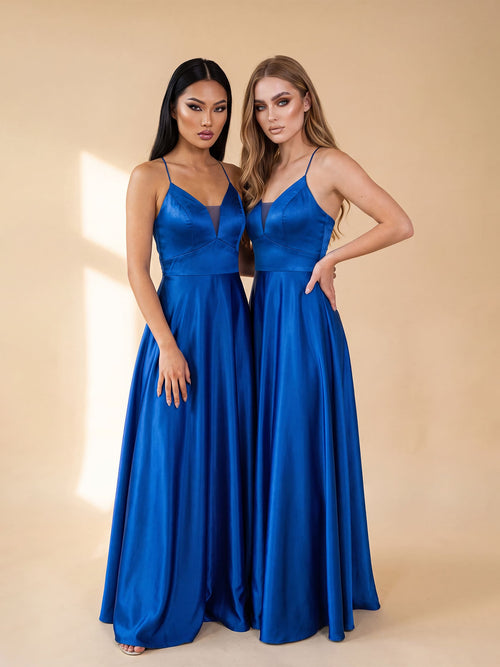 Dalila – abito da cerimonia blu royal Dea Fea