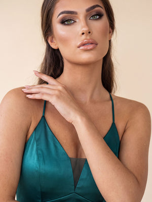 Dalila – abito da cerimonia verde smeraldo Dea Fea