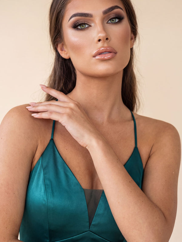 Dalila – abito da cerimonia verde smeraldo Dea Fea