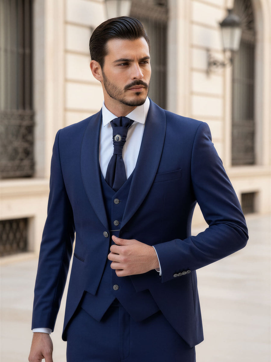 El Primero – abito da cerimonia uomo blu navy Dea Fea