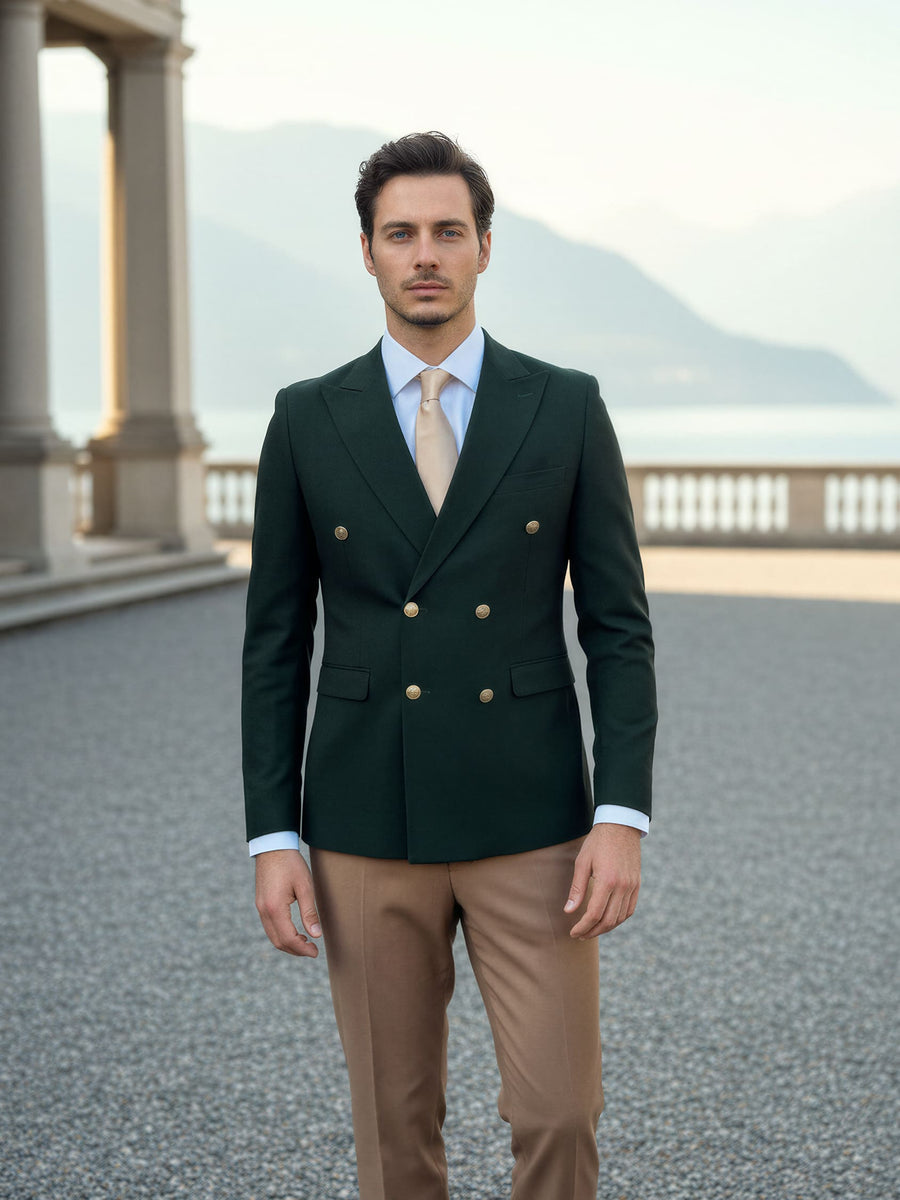 Giacca Barone – giacca da cerimonia uomo verde bosco Dea Fea