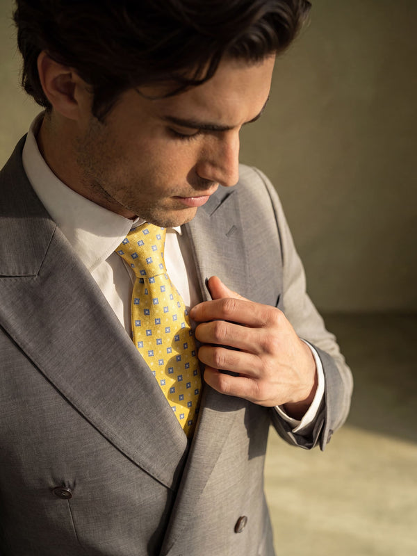 Jefe – abito da cerimonia uomo grigio Dea Fea