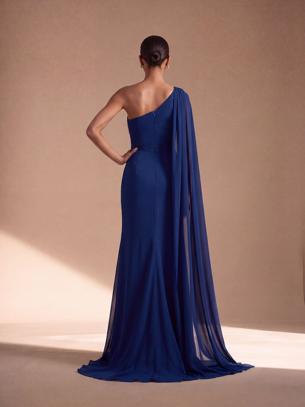 Malaguena – abito da cerimonia donna blu navy Dea Fea