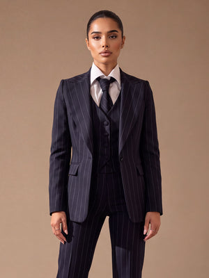 Meyer Lansky – tailleur da cerimonia donna blu navy Dea Fea
