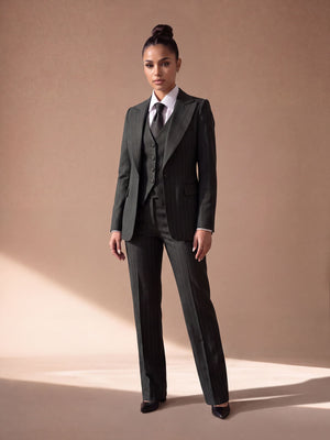 Meyer Lansky – tailleur da cerimonia donna verde bosco Dea Fea