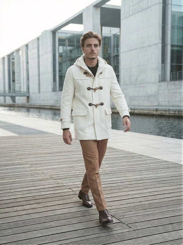 Montgomery – cappotto da cerimonia uomo bianco Dea Fea
