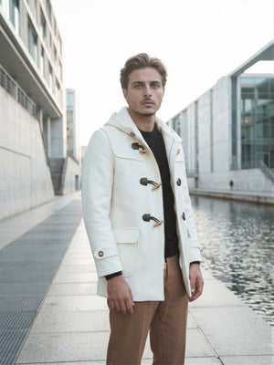 Montgomery – cappotto da cerimonia uomo bianco Dea Fea