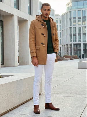 Montgomery – cappotto da cerimonia uomo cammello Dea Fea
