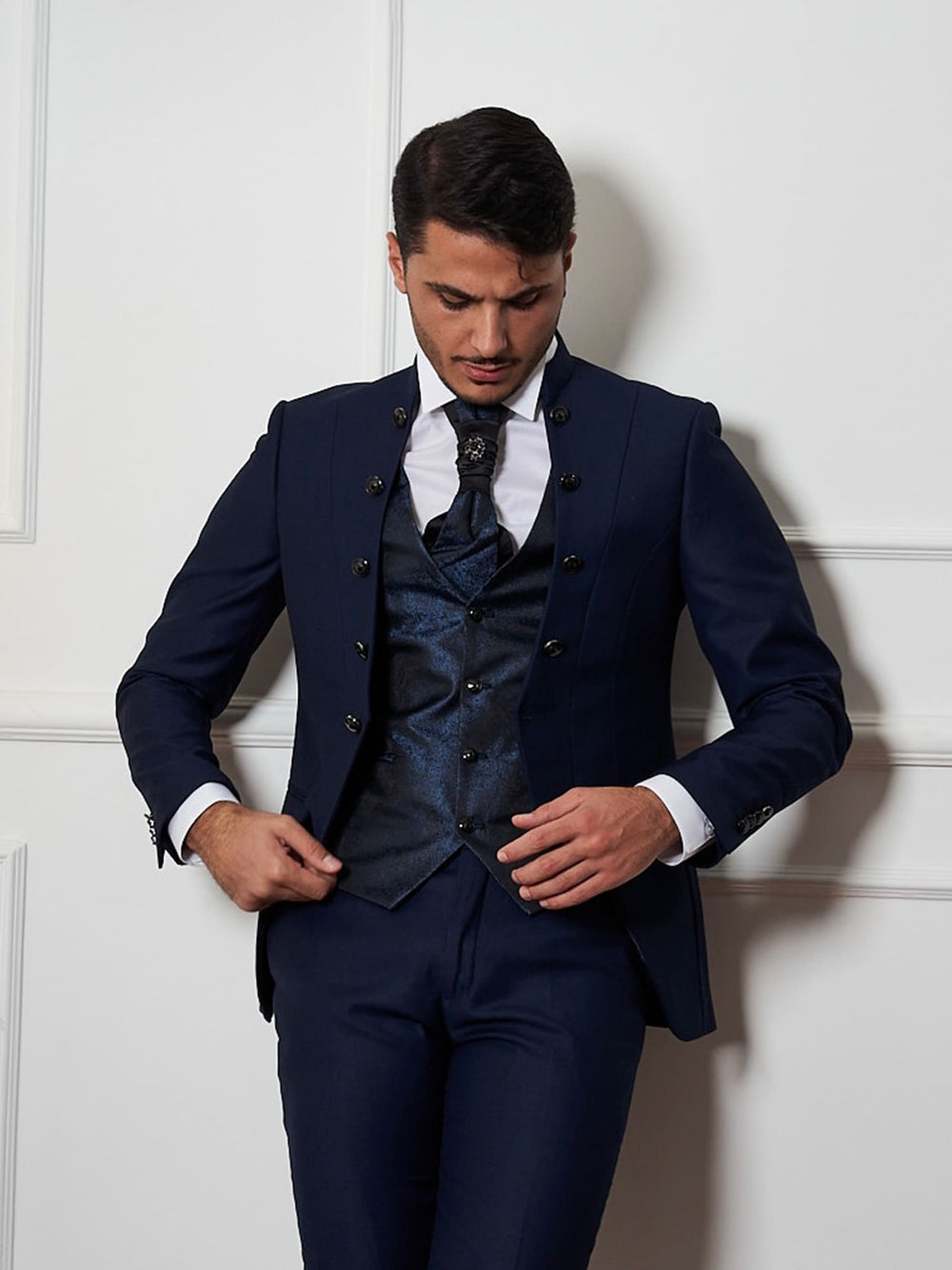 Ottocento – abito da cerimonia uomo blu navy Dea Fea