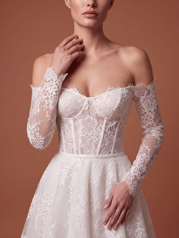 Petra – abito da sposa bianco Dea Fea