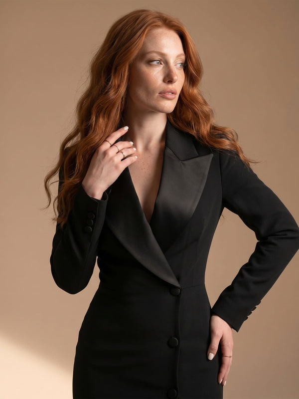 Reverso – abito da cerimonia donna nero Dea Fea