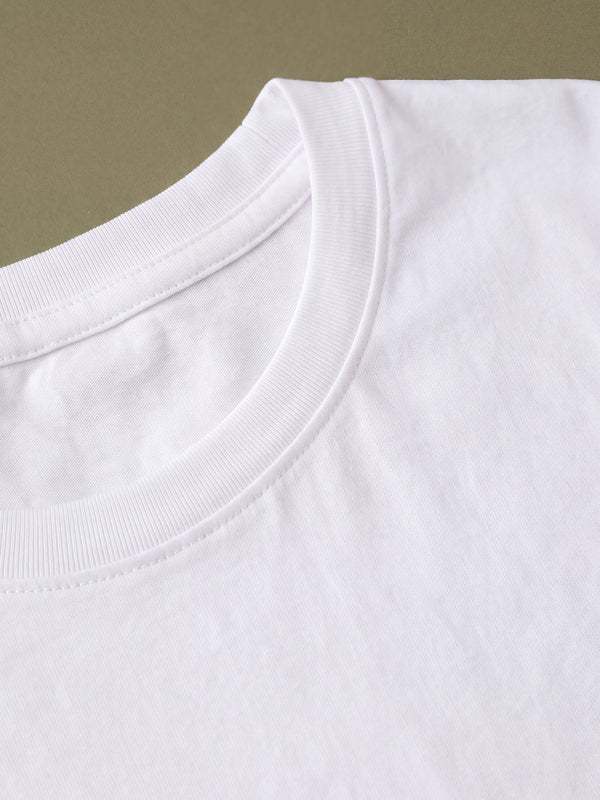 T-Shirt 100% Cotone – maglieria uomo bianco Dea Fea