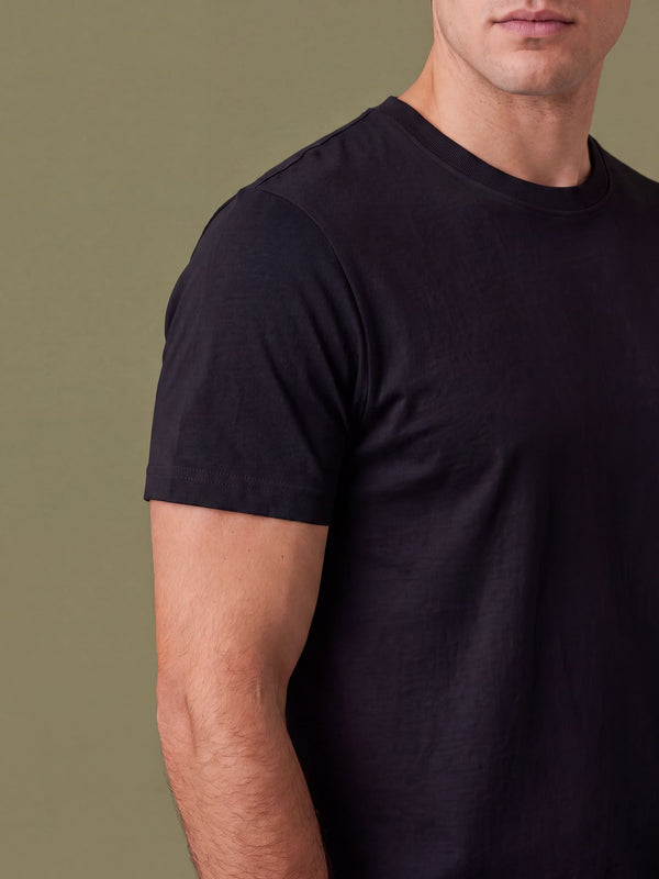 T-Shirt 100% Cotone – maglieria uomo nero Dea Fea