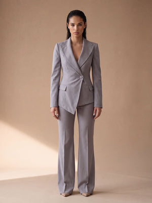 Tailleur Iperbolico – abito da cerimonia donna grigio Dea Fea