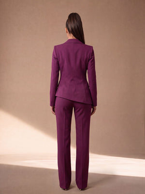 Tailleur Iperbolico – abito da cerimonia donna magenta Dea Fea